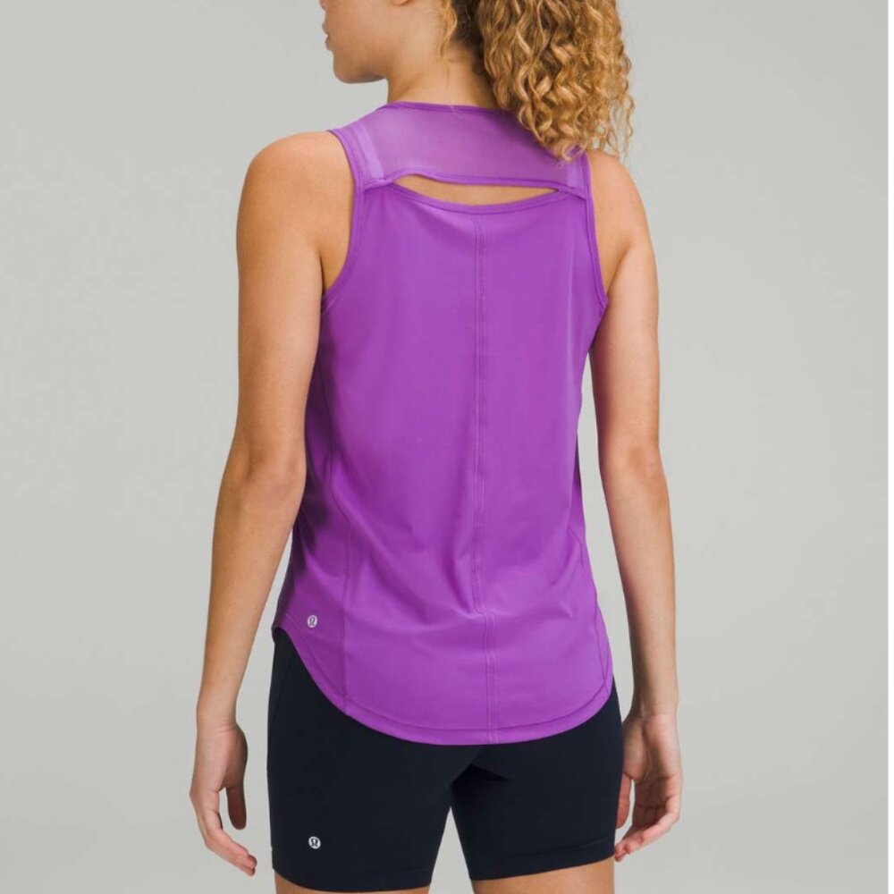 lululemon athletica Vibrant Purple Tank Top Small